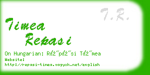 timea repasi business card